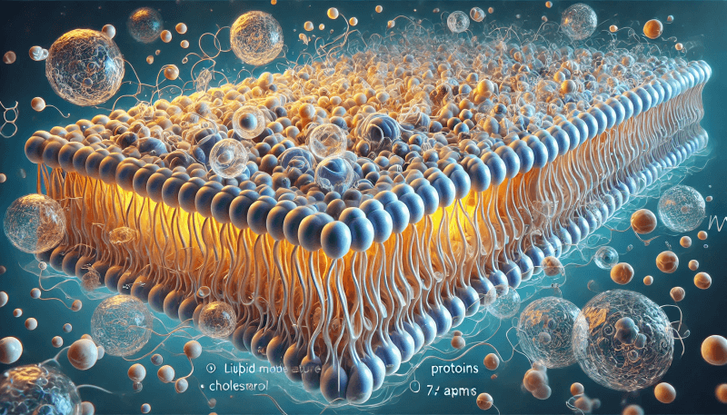 Darstellung der Zellmembranfluidität