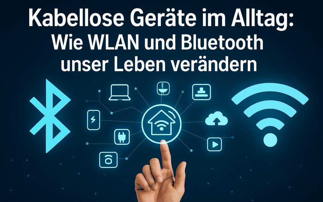 Kabellose Geräte im Alltag: Wie WLAN und Bluetooth unser Leben verändern