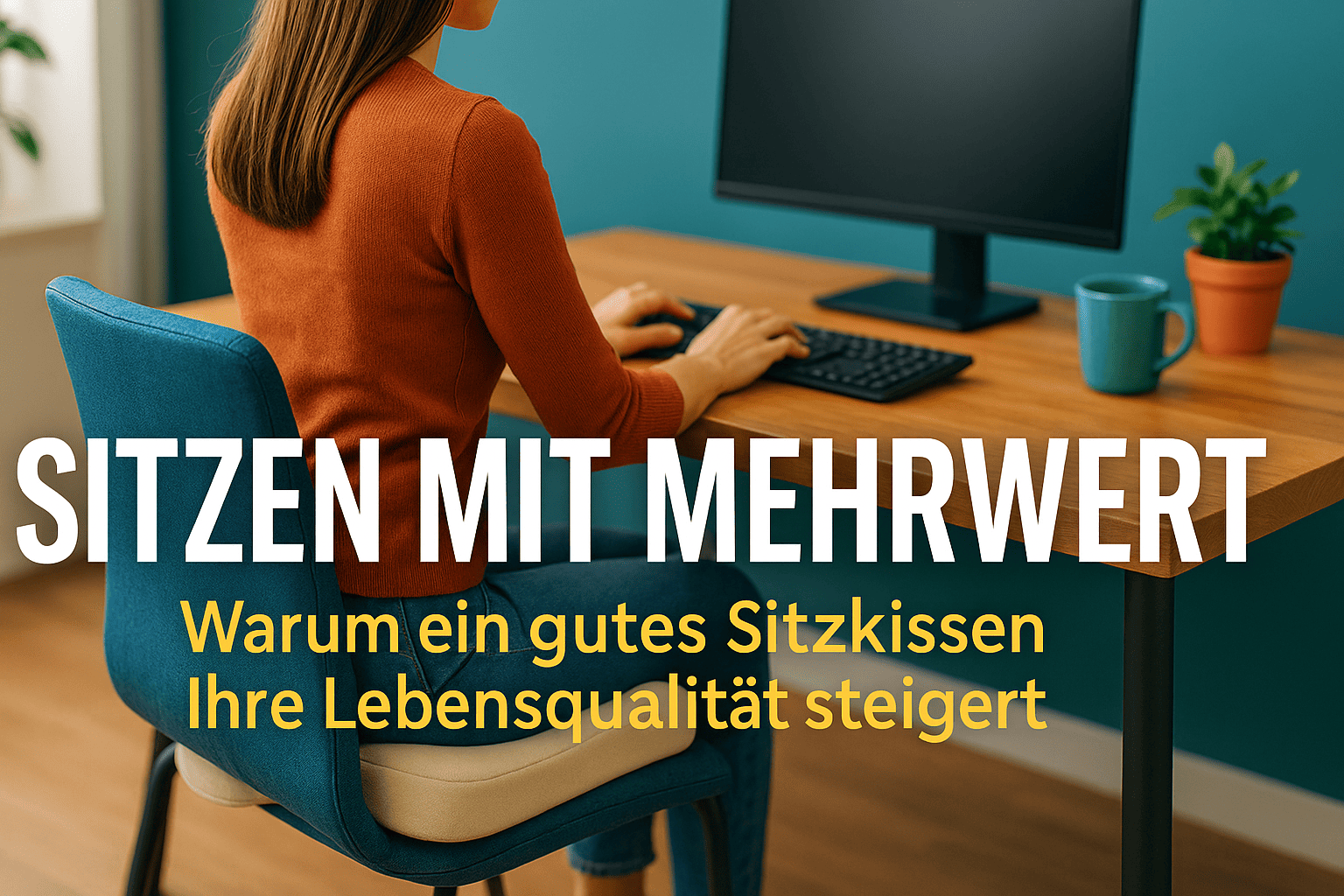 Sitzen mit Mehrwert Warum ein gutes Sitzkissen Ihre Lebensqualität steigert Sitzen mit Mehrwert Warum ein gutes Sitzkissen Ihre Lebensqualität steigert
